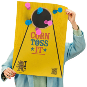 Poster TOSSIT Corvées et Cornhole